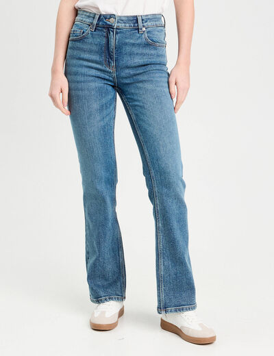 Jeans bootcut denim double stone femme