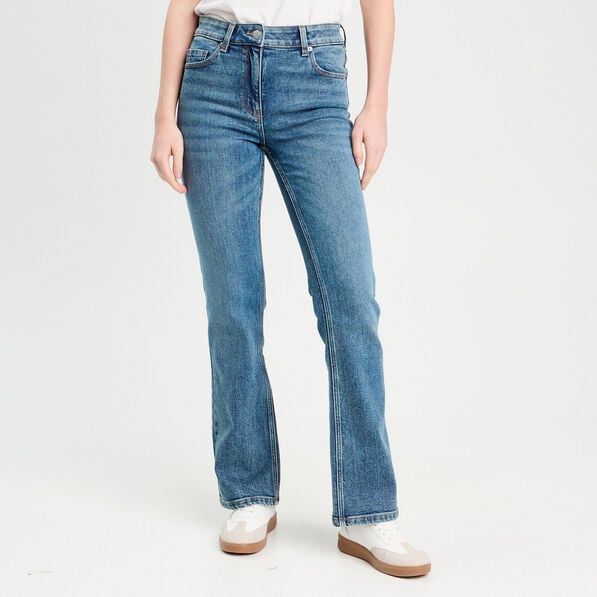 jeans bootcut denim double stone femme Jeans bootcut denim double stone femme