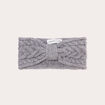 Bandeau torsad&eacute; gris fonc&eacute; femme