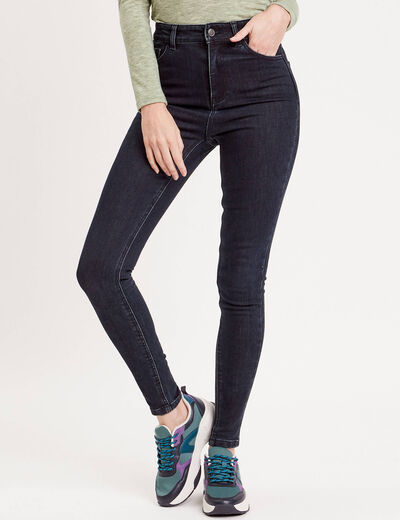 Jeans thermique skinny denim brut femme
