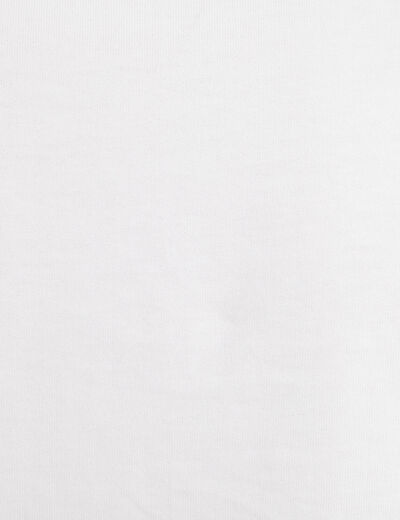 T-shirt manches courtes blanc femme