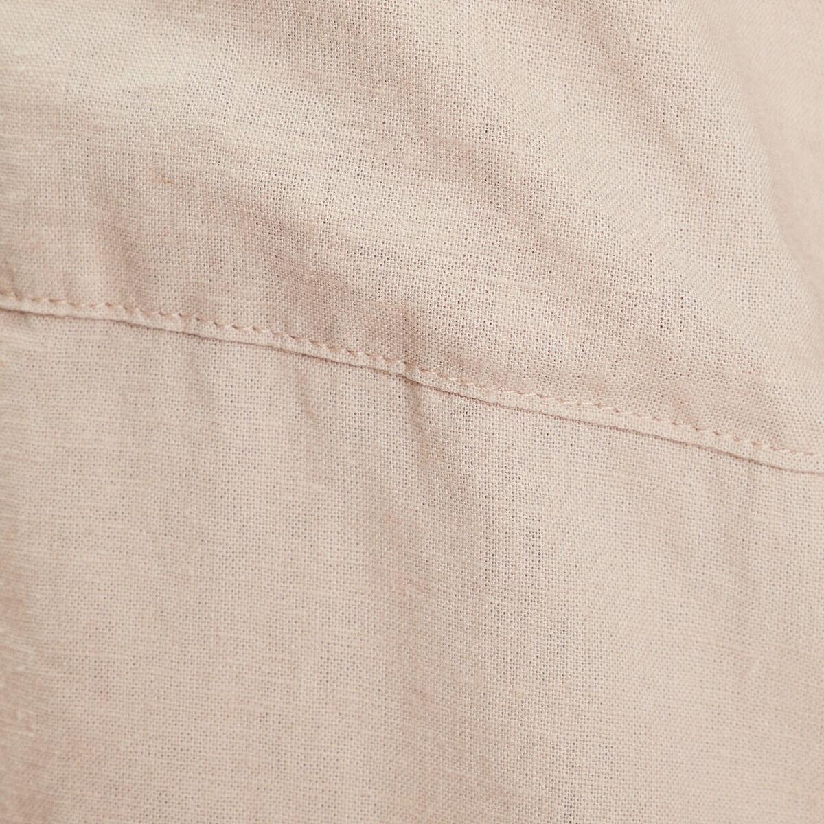 Chemise manches longues contenant du lin sable femme
