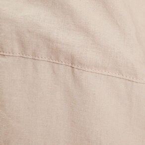 chemise manches longues contenant du lin sable femme Chemise manches longues contenant du lin sable femme