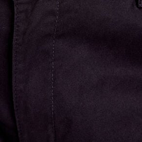 pantalon chino 78eme noir femme Pantalon chino 7/8ème noir femme