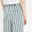 Pantalon large tailleur blanc femme