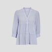 Blouse manches 3/4 beige femme