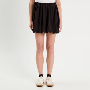 jupe evasee effet boule noir femme Jupe évasée effet boule noir femme