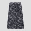 Jupe droite noir femme