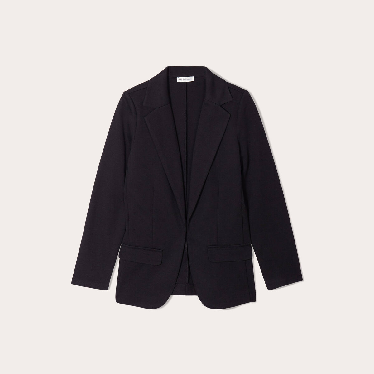 Veste blazer cintrée noir femme