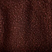 Gilet polaire manches courtes marron fonc&eacute; femme