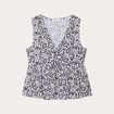 Blouse nou&eacute;e noir femme
