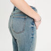 Jeans flare 7/8ème denim dirty femme