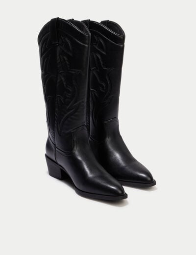 Bottes noir femme