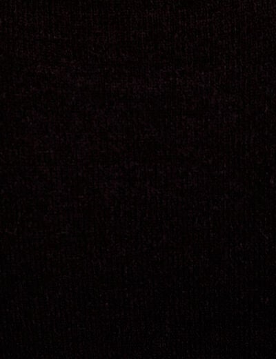Pull manches longues noir femme