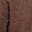 Pull col rond marron fonc&eacute; femme