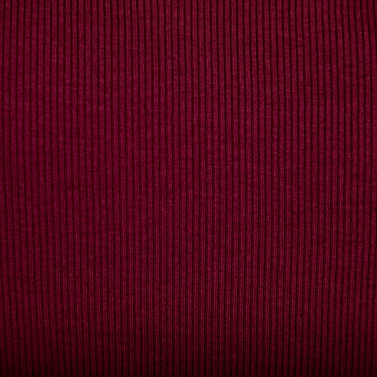T-shirt c&ocirc;tel&eacute; ajust&eacute; manches longues bordeaux femme