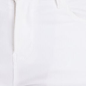 jeans slim 5 poches blanc femme Jeans slim 5 poches blanc femme