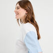 T-shirt oversize ecru femme