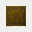 Foulard vert olive femme