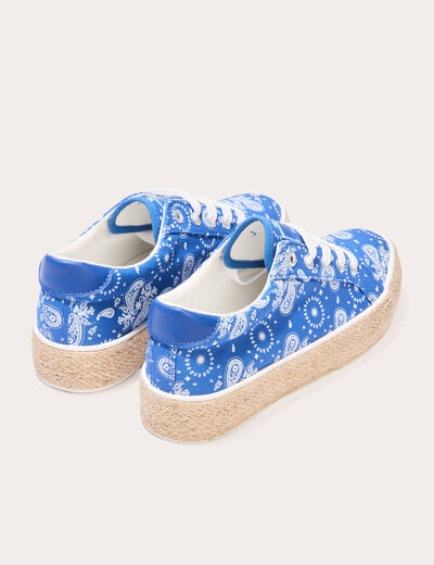 Espadrilles plates noir femme