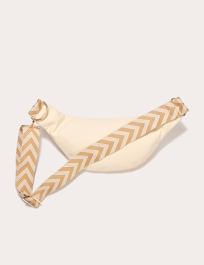 Sac banane sable femme