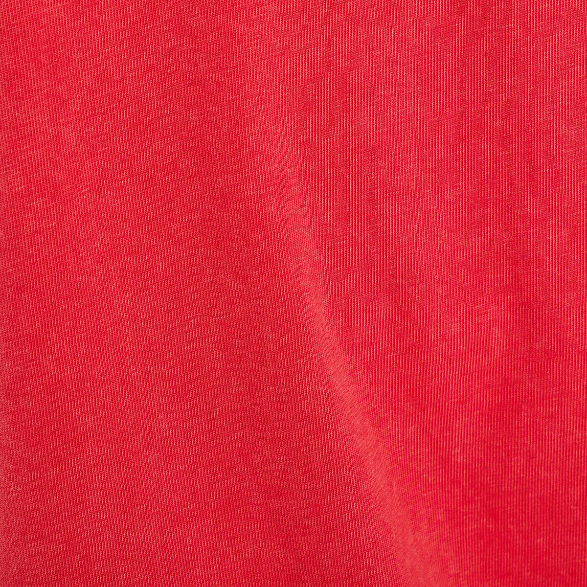 T-shirt col en V rouge femme