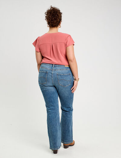Jeans bootcut denim double stone femme