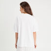T-shirt manches courtes blanc femme