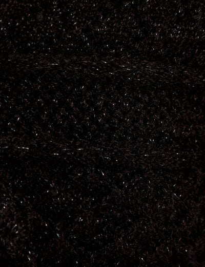 Gilet manches longues noir femme