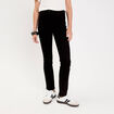 Jean droit regular taille standard denim noir femme