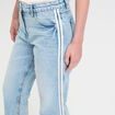 Jean droit taille standard denim triple stone femme