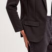 Veste blazer cintrée noir femme