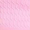 Pull torsades rose femme
