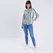 Chemise manches longues blanc femme