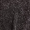 Robe droite en jean zippée denim noir femme