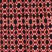 Jupe midi évasée fluide rouge femme