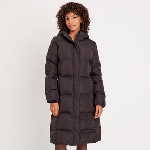 doudoune longue a capuche noir femme Doudoune longue à capuche noir femme