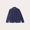 Veste matelassée bleu marine femme