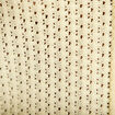 D&eacute;bardeur ajour&eacute; aspect dentelle col v jaune pastel femme