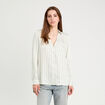Chemise manches longues vert kaki femme