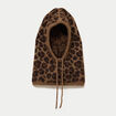 Cagoule marron fonc&eacute; femme