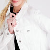 Veste denim ecru femme