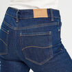 Jeans bootcut denim brut femme