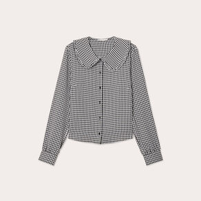 Blouse col claudine blanc femme