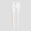 Jeans slim 5 poches blanc femme