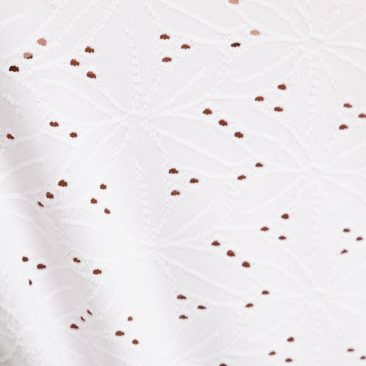 Débardeur cropped noué blanc femme