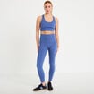 Brassi&egrave;re de sport fines bretelles bleu fonc&eacute; femme