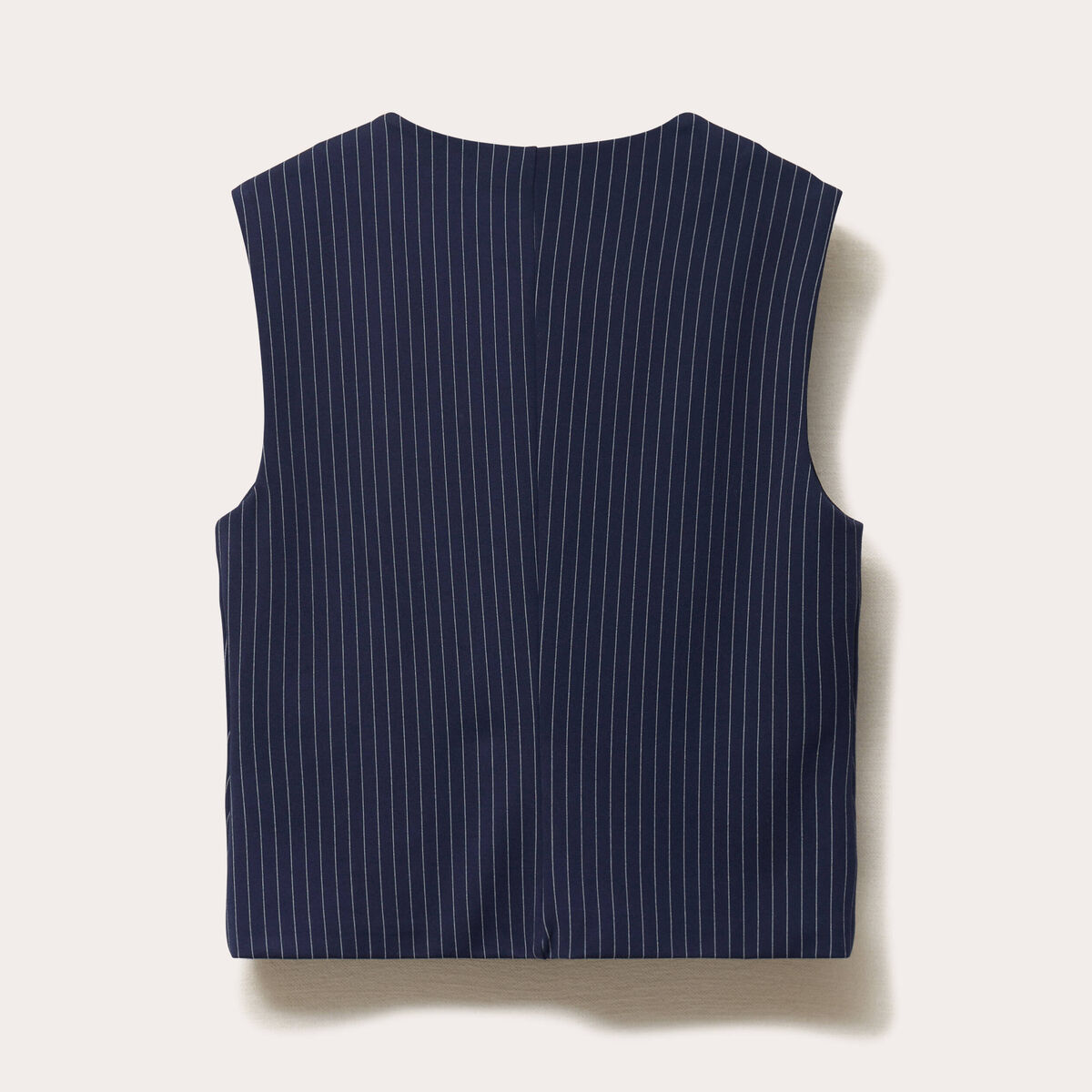 Veston sans manches bleu femme