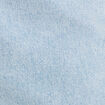Short en jean détails dentelle denim bleach femme