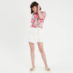 T-shirt manches courtes rose fushia femme